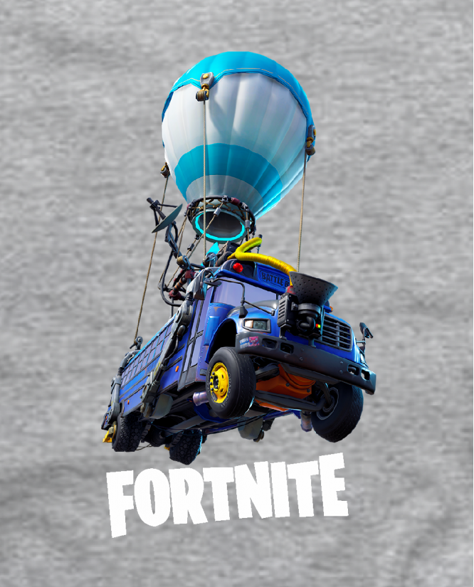 Marškinėliai Fortnite Battle Bus